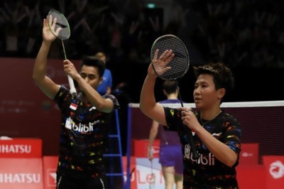 Tontowi Ahmad/Liliyana Natsir melaju ke final Indonesia Masters 2018. (Derry Ridwansyah/JawaPos.com)