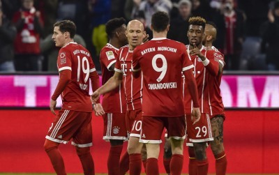 Bayern Muenchen lakoni comeback gemilang saat menjamu Hoffenheim di Allianz Arena (AFP)