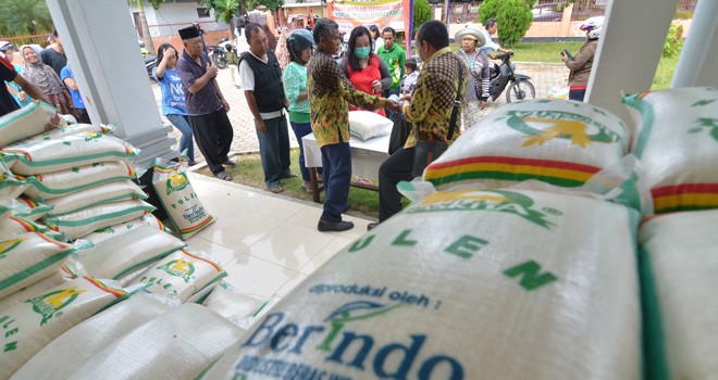 Pasokan Beras di Kota Jambi Dipastikan Aman.