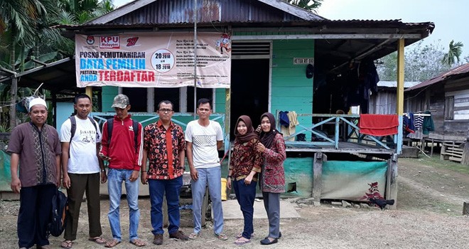 PPDP melaksanakan pencocokan dan penelitian (coklit) daftar pemilih. Foto : Ist