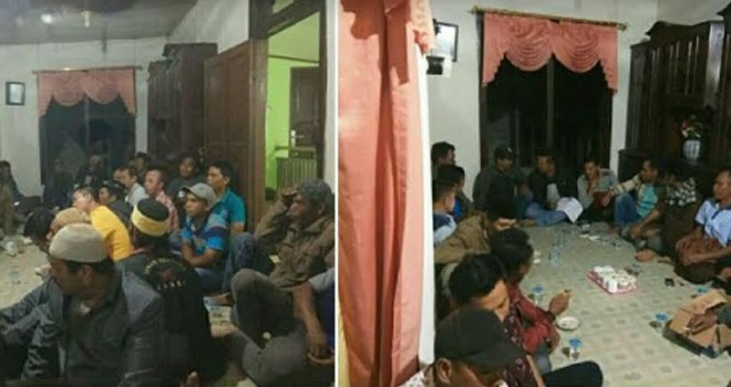 Silaturahmi di Tiga Desa Seleman.