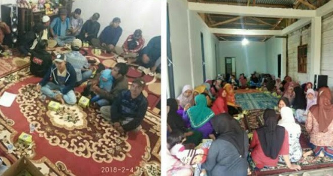 Warga Sako Duo Kayu Aro Barat Siap Menangkan Modis.