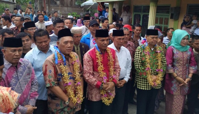 Dihadiri HTK, 4 Desa Tanjungpauh Hilir Sepakat Dukung ZA-Arsal.