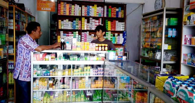 Disperindag Sidak Viostin DS dan Enzyplex di Sejumlah Apotek di Tebo.