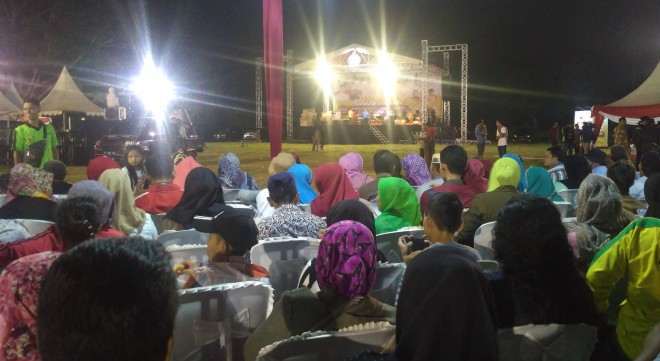 Silaturahmi Bersama Sy Fasha, Ribuan Masyarakat Kota Jambi Asal Jawa Padati Lapangan Honda Square Thehok.