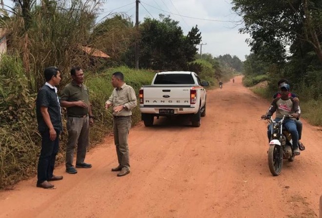 Ruas jalan Sungai Gelam