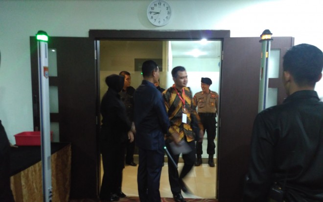 Begini Suasana Lokasi Acara Pencabutan Nomor Urut Paslon Pilwako Jambi 2018.