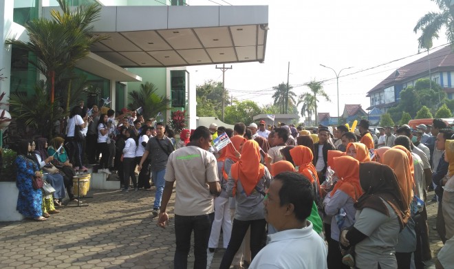 Pagi ini, KPU Gelar Pencabutan Nomor Urut Paslon di Pilwako Jambi 2018.