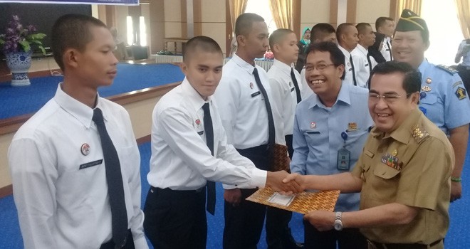 Belasan CPNS Lapas Sungai Penuh Terima SK.