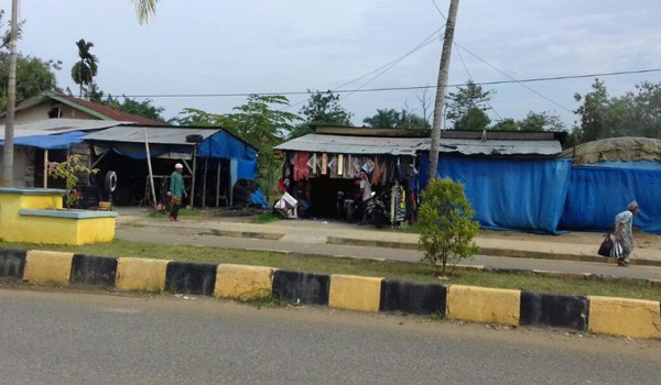 Puluhan Lapak PKL di Rimbo Bujang Akan Digusur.