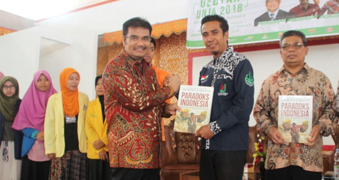 Kreativitas UNJA dalam mengembangkan semangat wirausaha (18/2) kemarin 