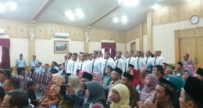 Puluhan CPNS Kemenkumham terima SK.