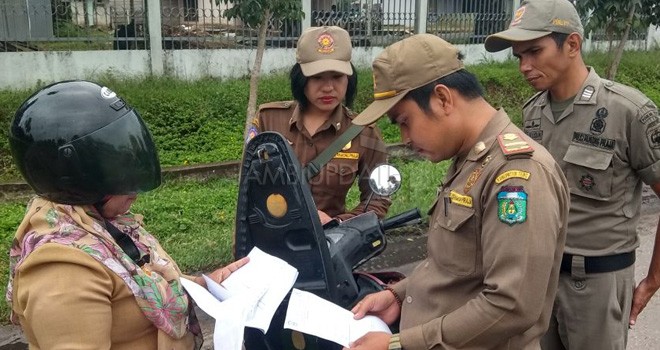 ASN di Tebo Terjaring Razia Pol PP.