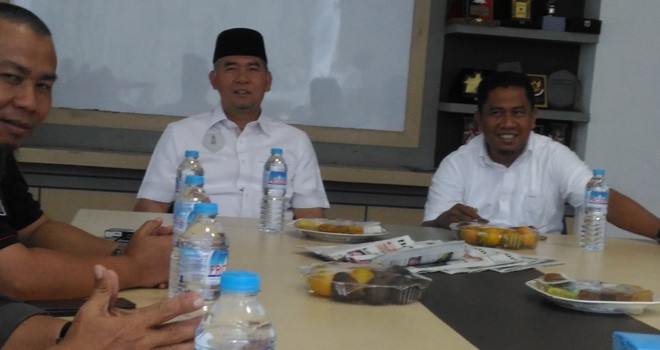 kunjungan ke Jambi Ekspres, pagi ini (21/2)