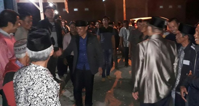 Kedatangan Calon Bupati dan Wakil Bupati