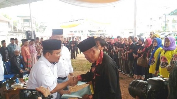 Fasha-Maulana Kukuhkan Pengurus Paguyuban Pujakesuma Kecamatan Jambi Timur