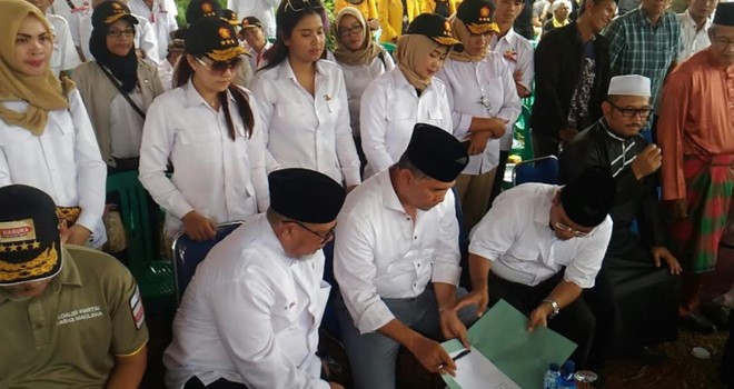 Pengukuhan Tim Relawan Fasha-Maulana se Kecamatan Jambi Timur.