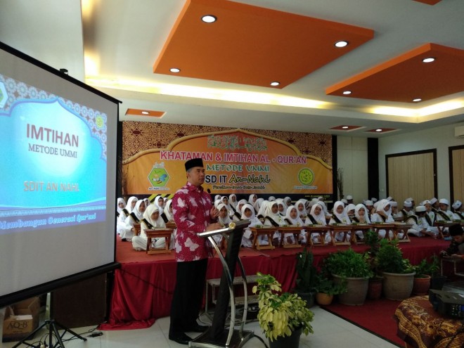 Walikota Fasha dalam sambutan