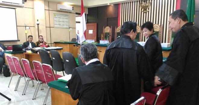 Sidang dugaan suap RAPBD Jambi.