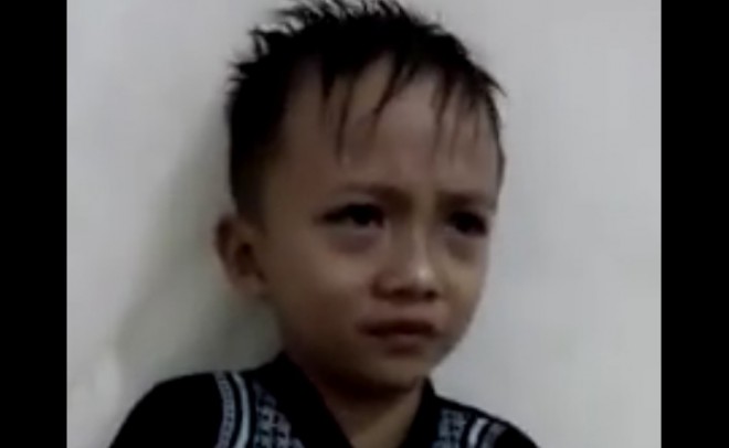 Video Anak Kecil di Merangin yang Terisak Tangis Tak Bisa Bertemu UAS.