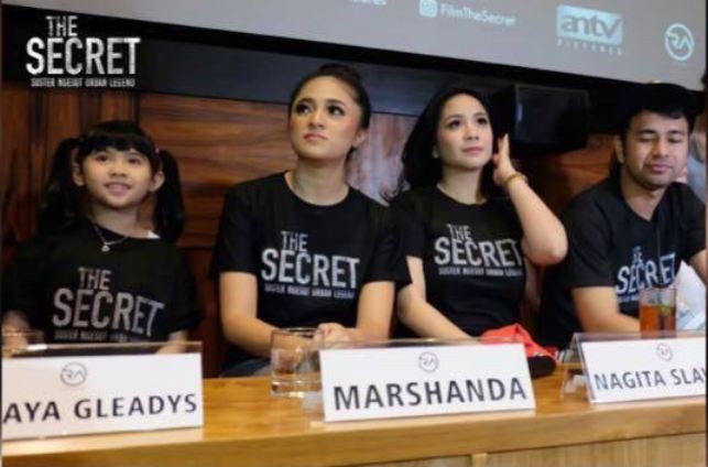 Kanaya Gleadys, Marshanda, Nagita dan Raffi Ahmad (FOTO-FOTO/ISTIMEWA)