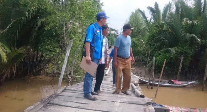 Kunjungan Tim Rumah Aspirasi Bakri ke Kuala Lagan.