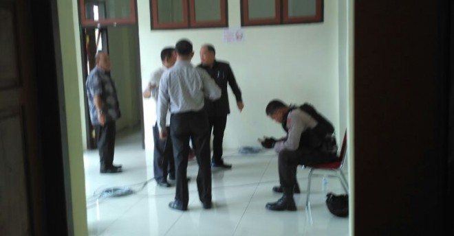 Anggota dewan menjadi saksi dalam sidang kasus uang ketok ketok palu pengesahan RAPBD Provinsi Jambi 2018.