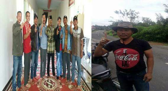 Warga kelahiran Koto Iman dan beberapa orang warga lainnya menyatakan sikap mendukung pasangan nomor urut 1.