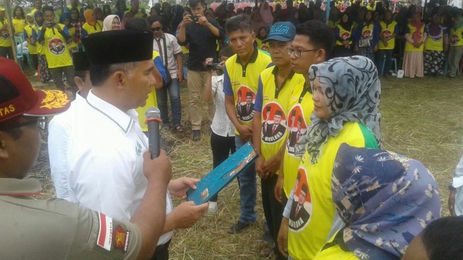 Pengukuhan tim dan relawan Danau Teluk, sore ini (10/3) 