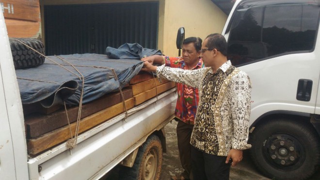 Nama-nama perambah hutan yang diamankan