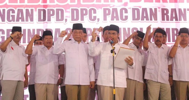 Deklarasi Pencapresan Prabowo Subianto di Provinsi Jambi.