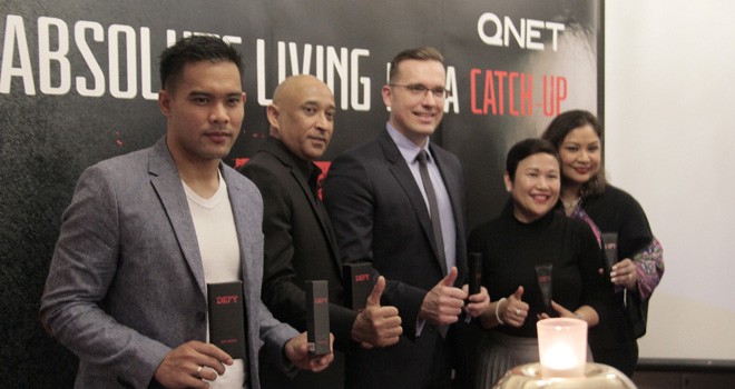 QNET bersama anggota dari Asosiasi Penjualan Langsung Indonesia (APLI).