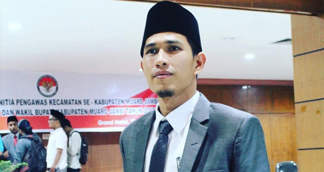 Pimpinan Panwas Kab Muarojambi Yasril MA Pol.