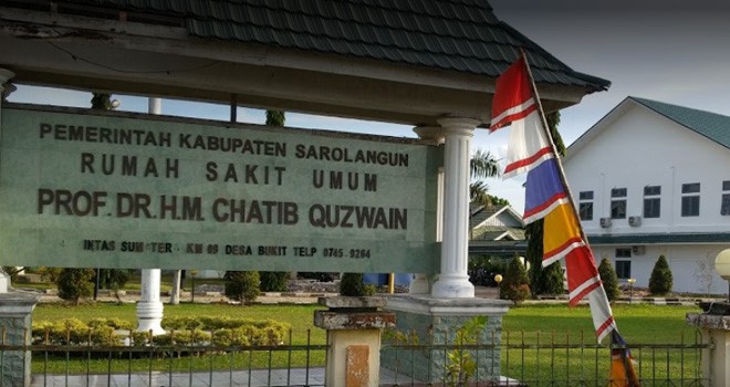 RSUD Prof Chatib Quzwain Sarolangun.