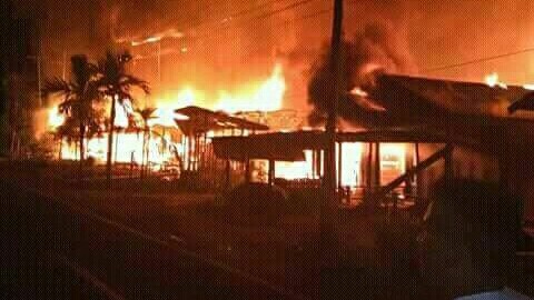 Kebakaran di Kabupaten Tanjung Jabung Barat
