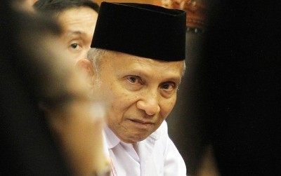 Amien Rais menilai kegiatan bagi-bagi sertifikat tanah yang dilakukan pemerintahan Jokowi-JK, pengibulan. (Dok. JawaPos.com)