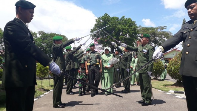 Kegiatan pisah sambut 042/gapu