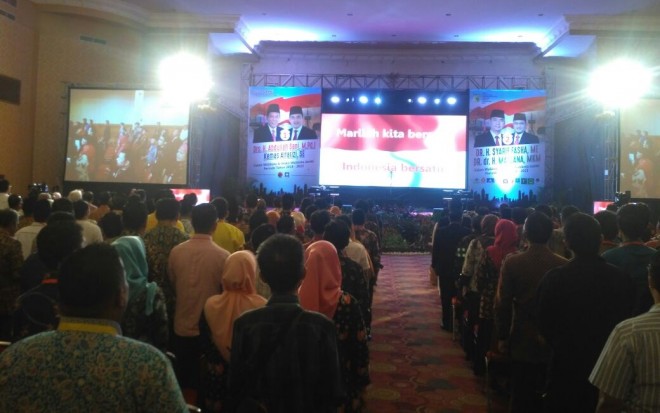 Debat Paslon Walikota dan Wakil Walikota Jambi Dimulai.