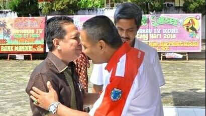 H. arzanil secara resmi terpilih menjadi ketua koni Kabupaten Batanghari periode 2018 - 2022.