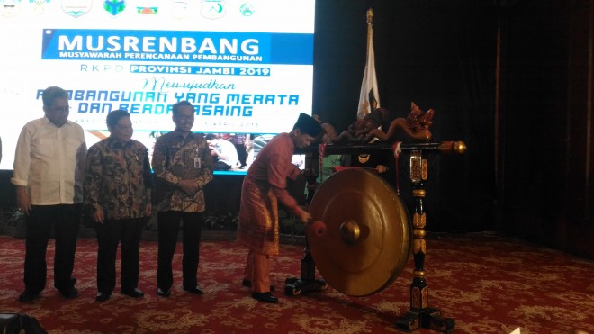 Pemprov Gelar Musrembang RKPD Provinsi Jambi 2019.