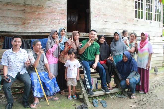 Blusukan ke Olak Kemang, Warga Puji Kepemimpinan Sy Fasha/