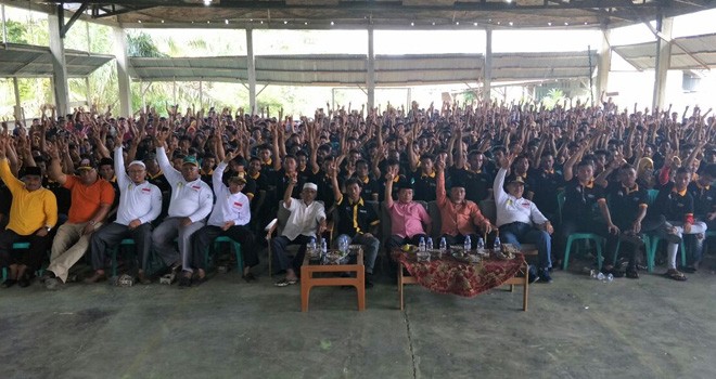 Pelantikan Gerakan Muda-Mudi Haris (Gemaris) di Tabir. 