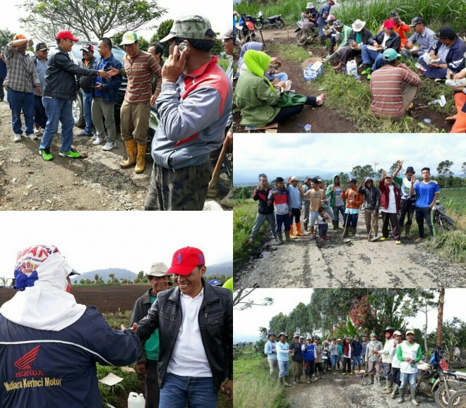 Keakraban Zainal Abidin dengan warga setempat