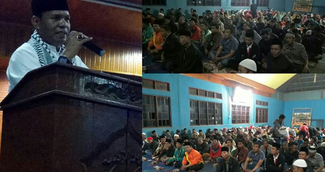 Tatap Muka ZA di Pentagen Diisi Tausyiah dan Doa Bersama.