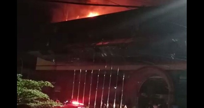 Kebakaran Novita Hotel.