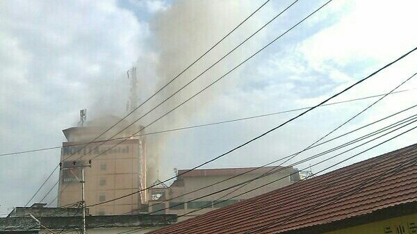 Kebakaran di Novita Hotel