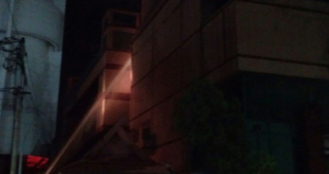 Kebakaran di Novita Hotel.