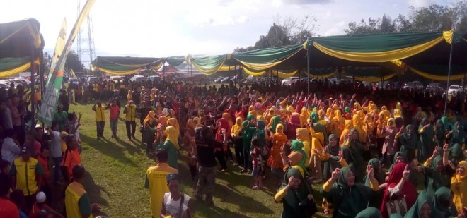  Pelantikan Tim Pemenangan di 15 Desa Kecamatan