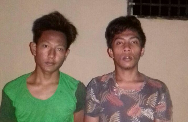 Dua pemuda tanggung pengganguran yakni Al Azhari (22) dan M Masril (17).