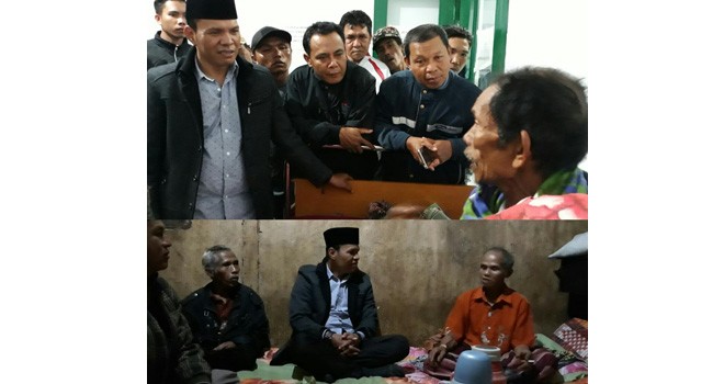 Turun Langsung ke Tamiai Melihat Kondisi Syukur, Zainal Abidin Teteskan Air Mata.